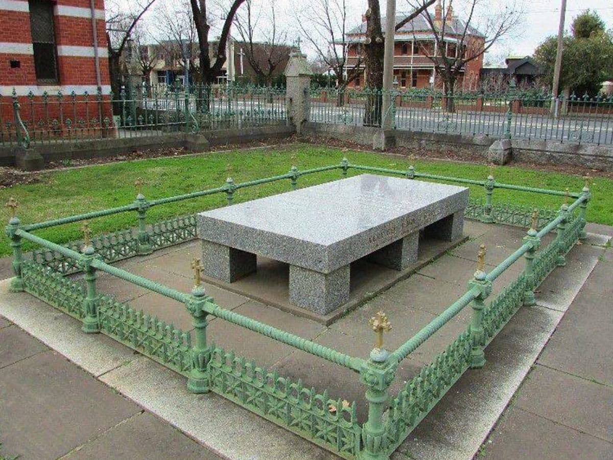 Grave of Rev. Dr Henry Backhaus